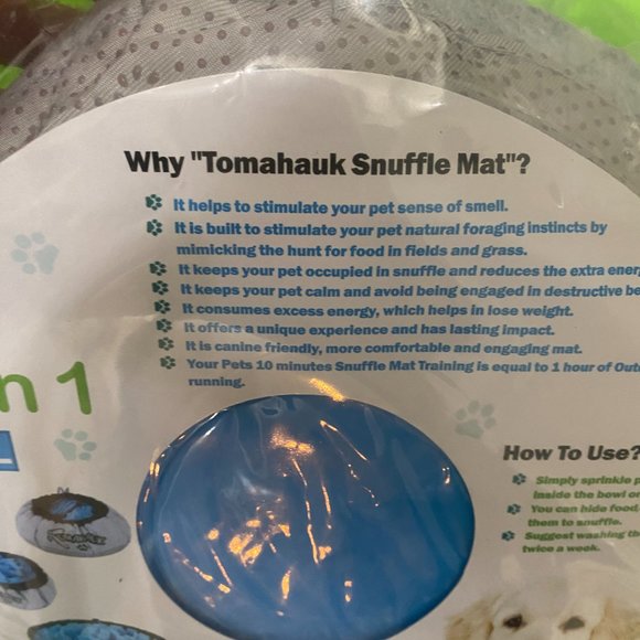 AWOOF Pet Snuffle Mat for Dogs, Interactive Feed Game - Picture 4 of 7